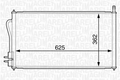MAGNETI MARELLI 350203228000 -  Конденсатор, кондиционер